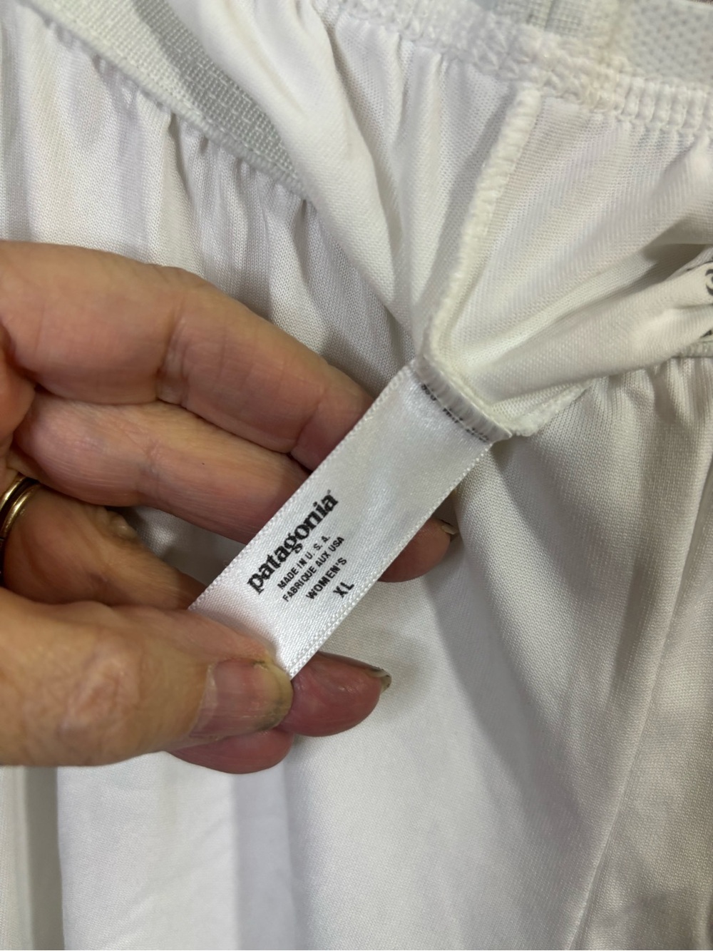 Patagonia White Base Layer Capilene Pants Size XL - Picture 3 of 5